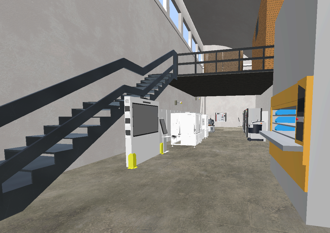 Mixed-Reality-Plattform der Lernfabrik